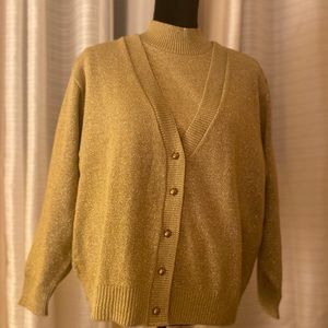 Gold Cardigan